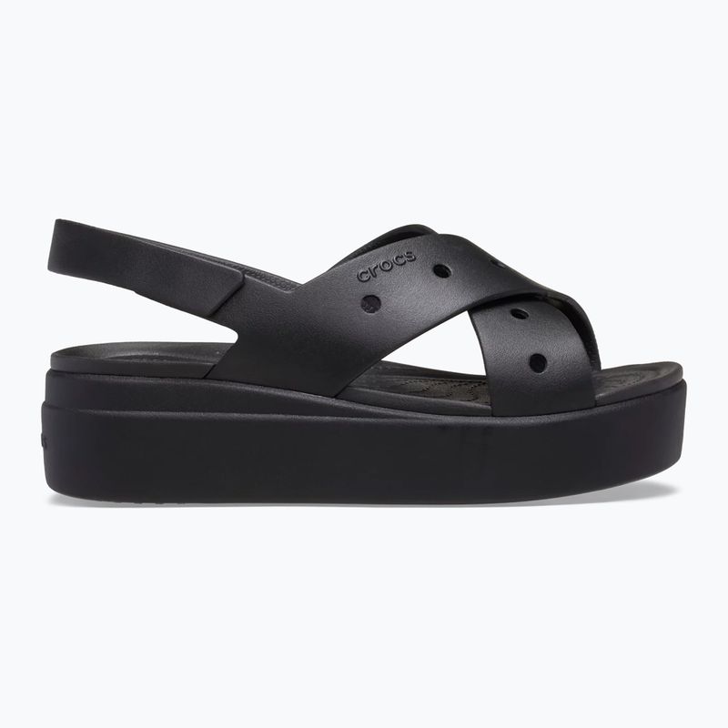 Sandali da donna Crocs Broklyn 4U Cross Strap black 2