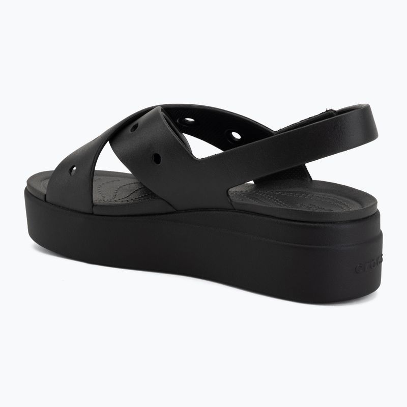 Sandali da donna Crocs Broklyn 4U Cross Strap black 3