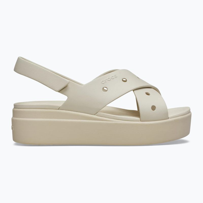 Sandali da donna Crocs Broklyn 4U Cross Strap frappe 2