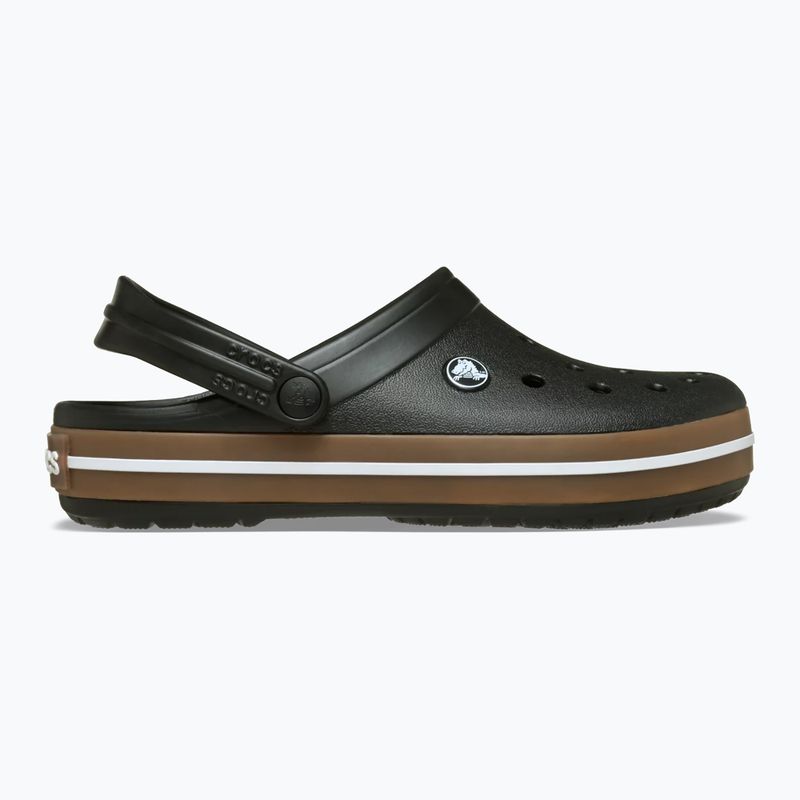 Ciabatte Crocs Crocband Gum black 2