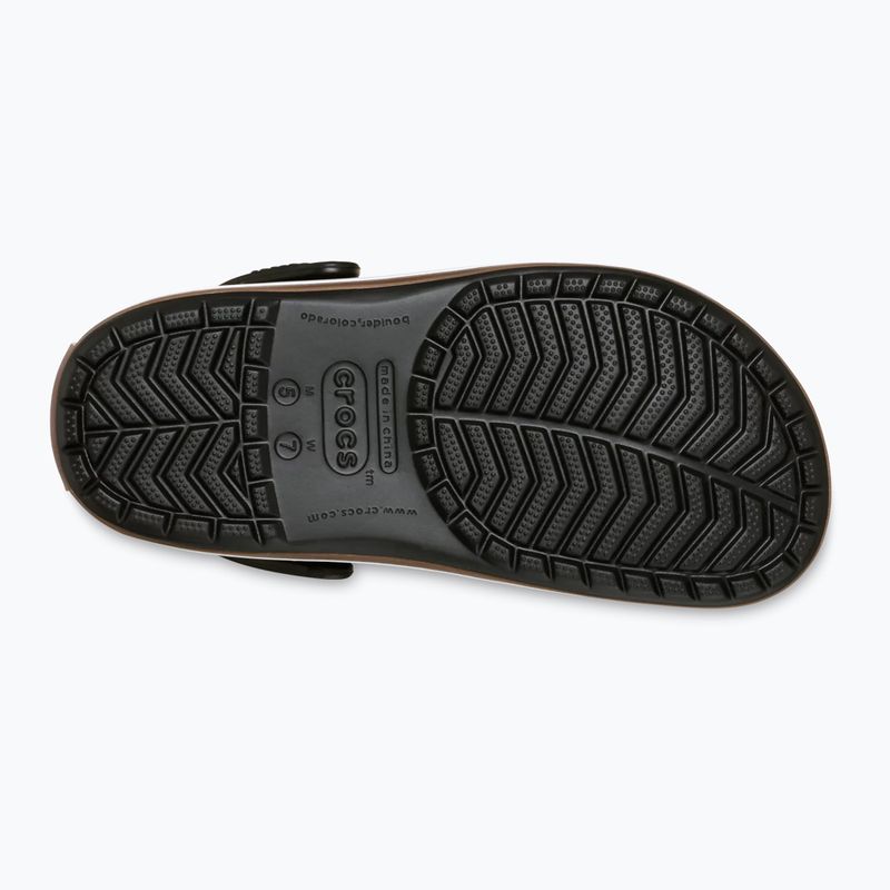Ciabatte Crocs Crocband Gum black 4