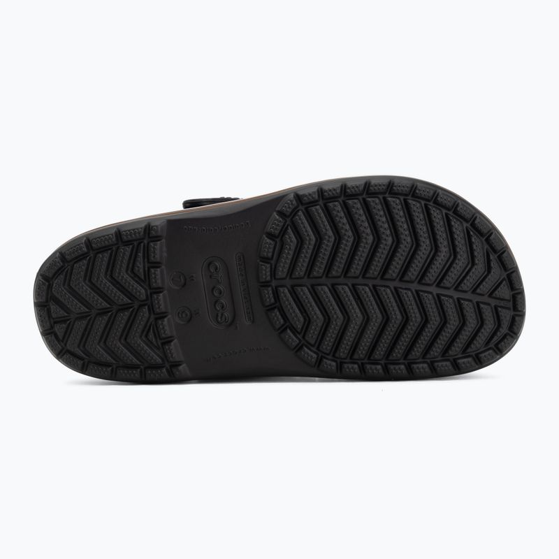 Ciabatte Crocs Crocband Gum black 5