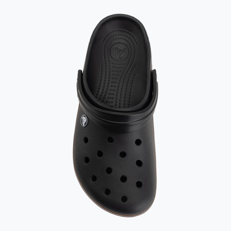 Ciabatte Crocs Crocband Gum black 6