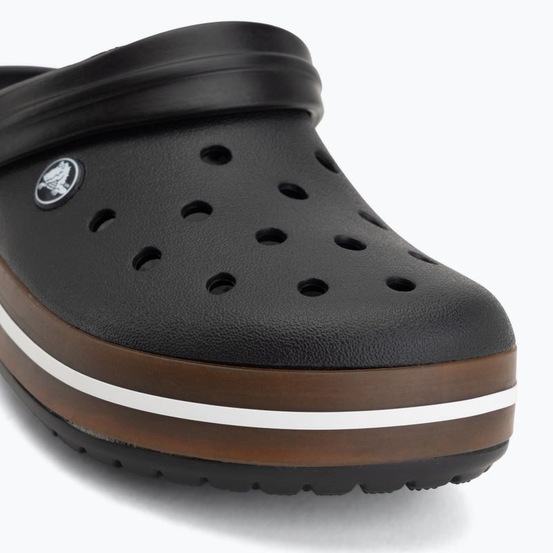 Ciabatte Crocs Crocband Gum black 8