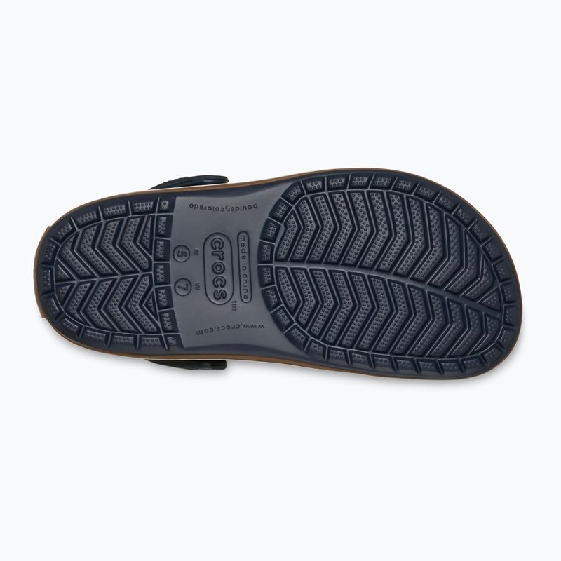 Ciabatte Crocs Crocband Gum navy 4