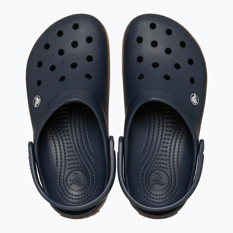 Ciabatte Crocs Crocband Gum navy 5