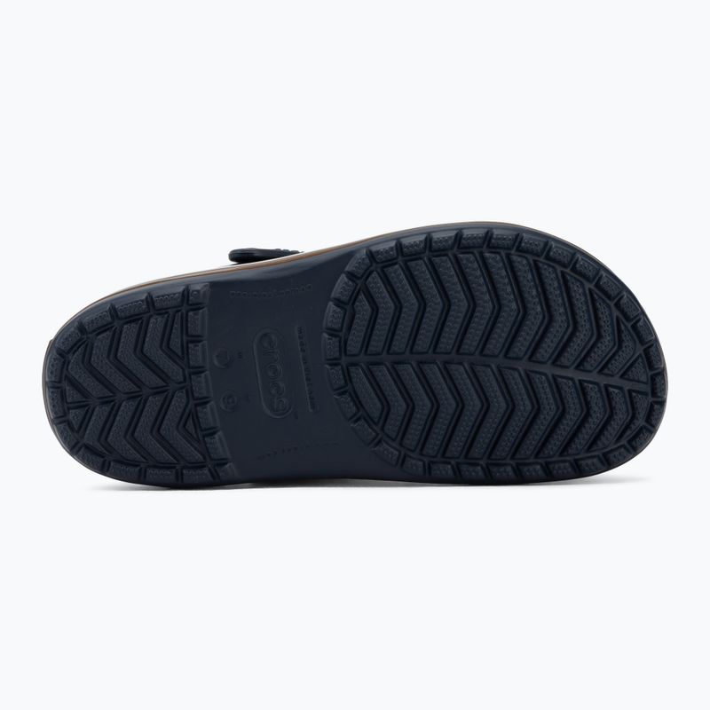 Ciabatte Crocs Crocband Gum navy 5