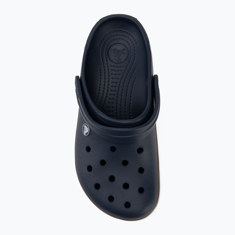 Ciabatte Crocs Crocband Gum navy 6