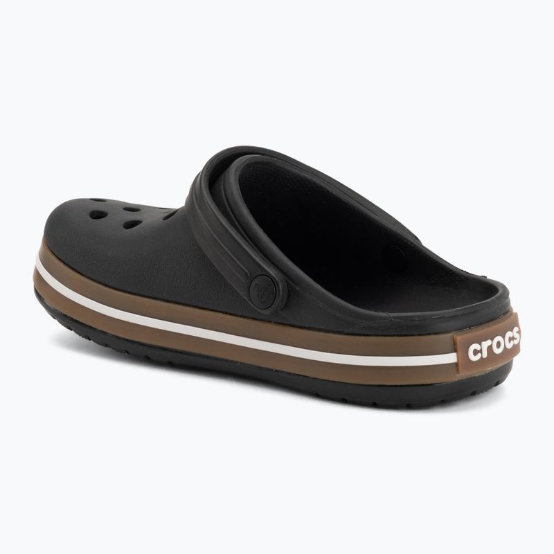 Ciabatte per bambini Crocs Crocband Gum black 4