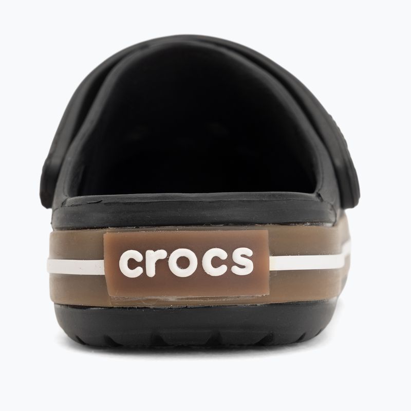 Ciabatte per bambini Crocs Crocband Gum black 7