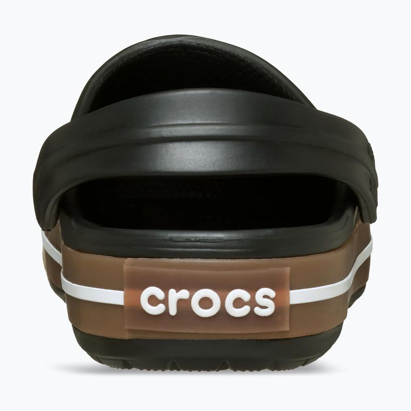 Ciabatte per bambini Crocs Crocband Gum black 3