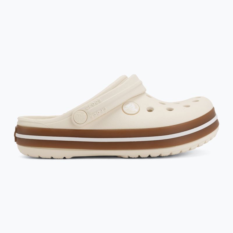 Ciabatte per bambini Crocs Crocband Gum summit white 3