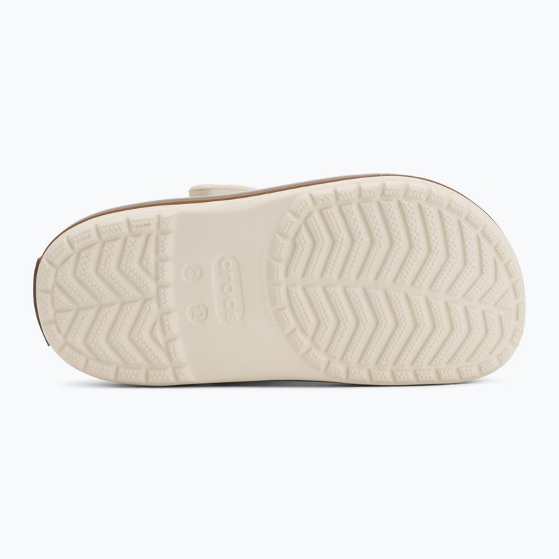 Ciabatte per bambini Crocs Crocband Gum summit white 5