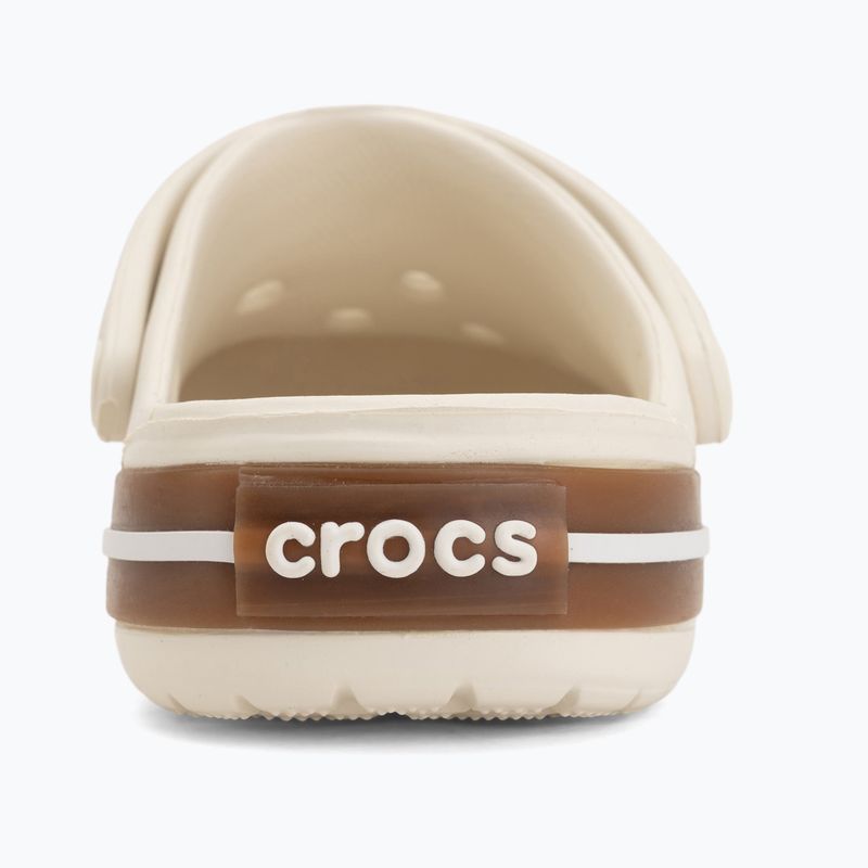 Ciabatte per bambini Crocs Crocband Gum summit white 7
