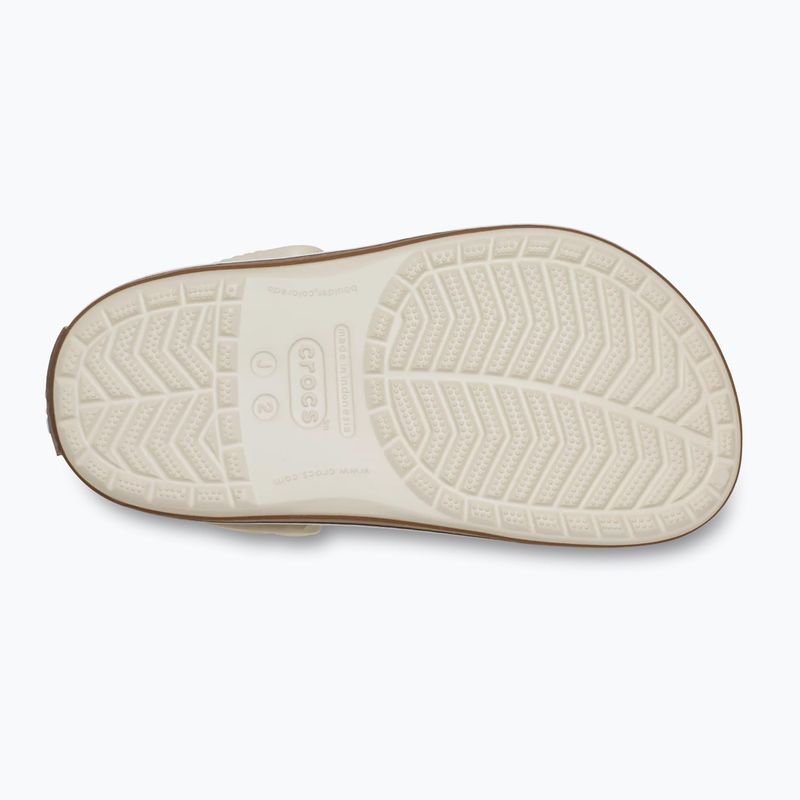 Ciabatte per bambini Crocs Crocband Gum summit white 4