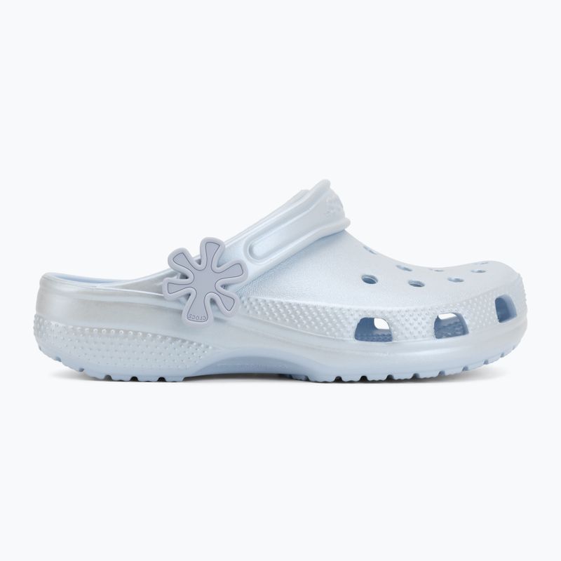 Ciabatte per bambini Crocs Classic Pearl Shine blue frost 3