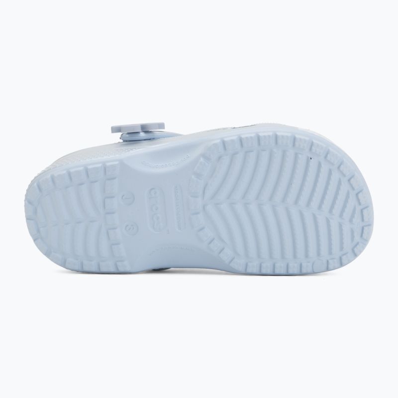 Ciabatte per bambini Crocs Classic Pearl Shine blue frost 5