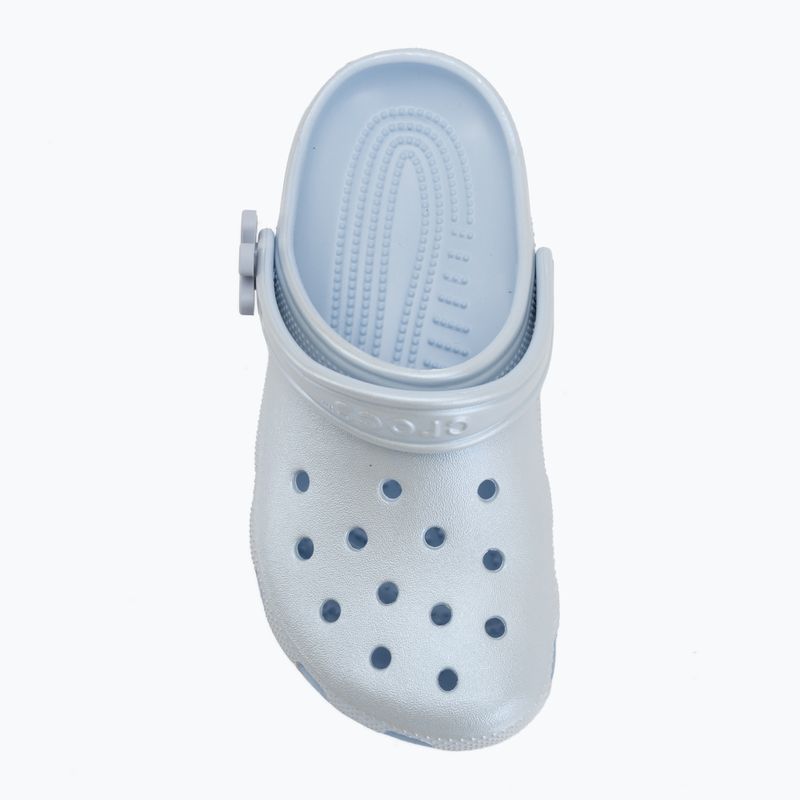 Ciabatte per bambini Crocs Classic Pearl Shine blue frost 6