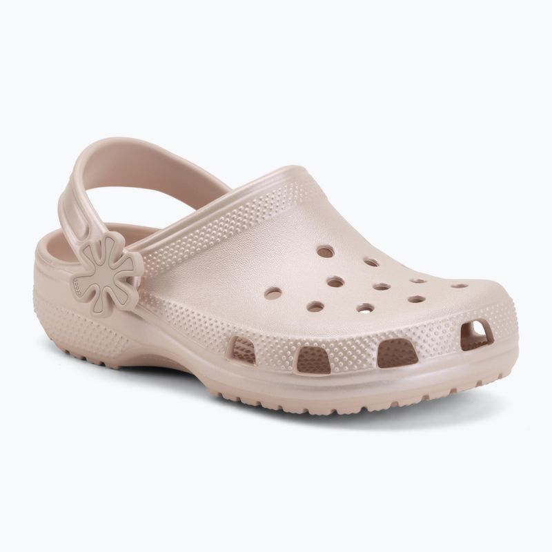 Ciabatte per bambini Crocs Classic Pearl Shine quartz 2