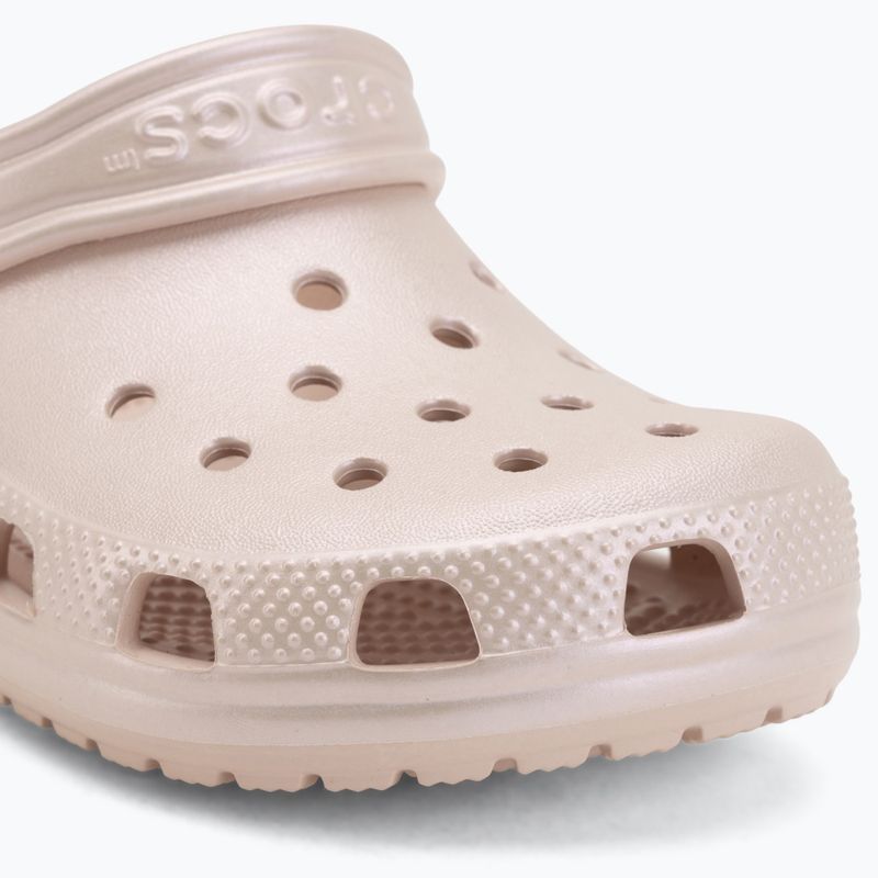 Ciabatte per bambini Crocs Classic Pearl Shine quartz 8