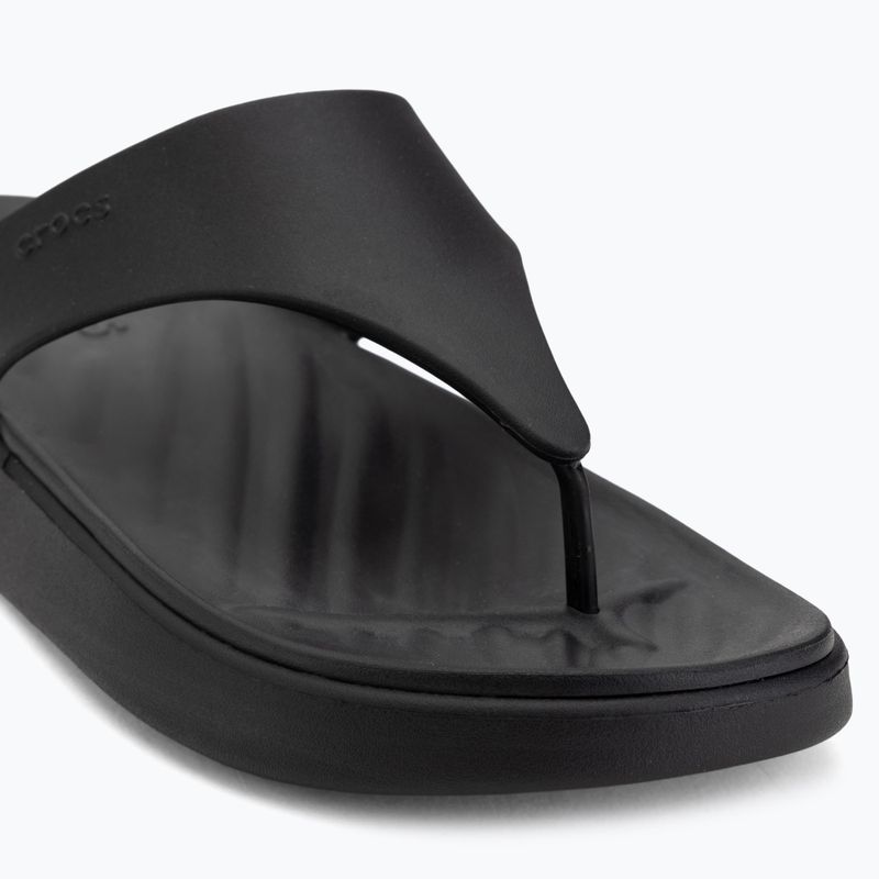 Infradito da donna Crocs Getaway Triangle black 7