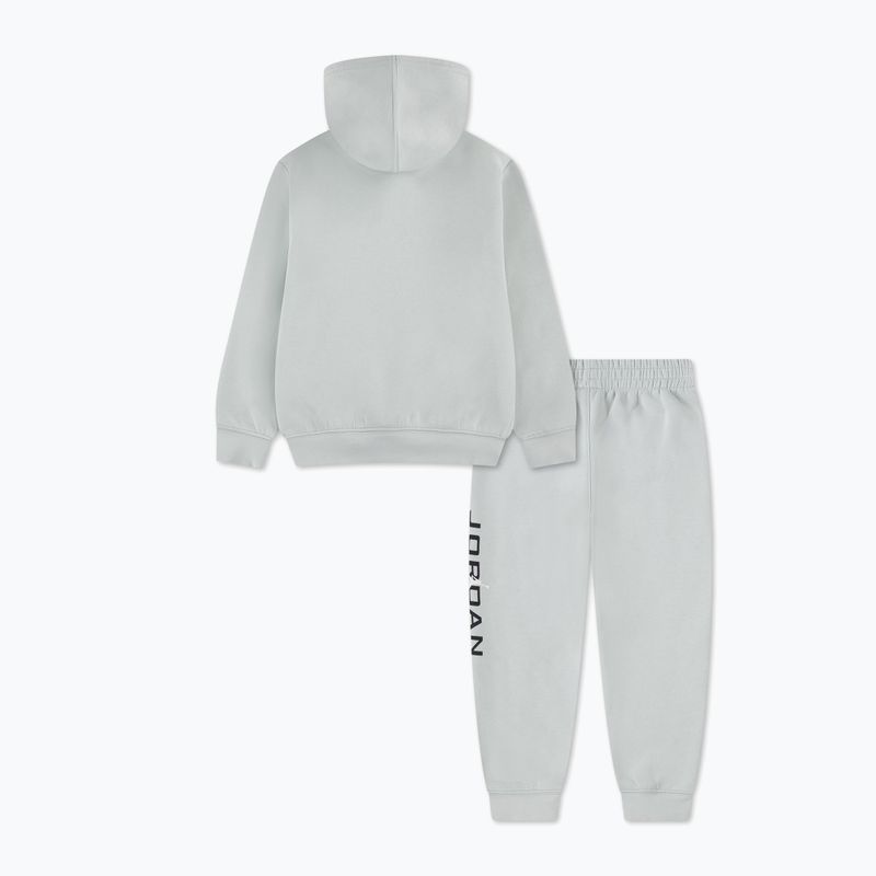 Tuta per bambini Nike Jordan Stretch Fleece it silver 2