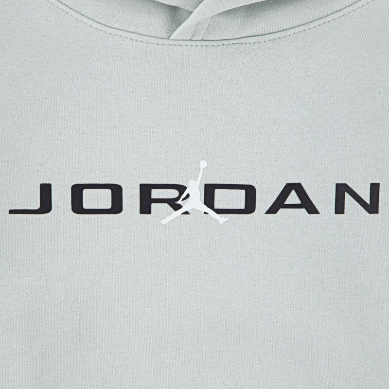 Tuta per bambini Nike Jordan Stretch Fleece it silver 3
