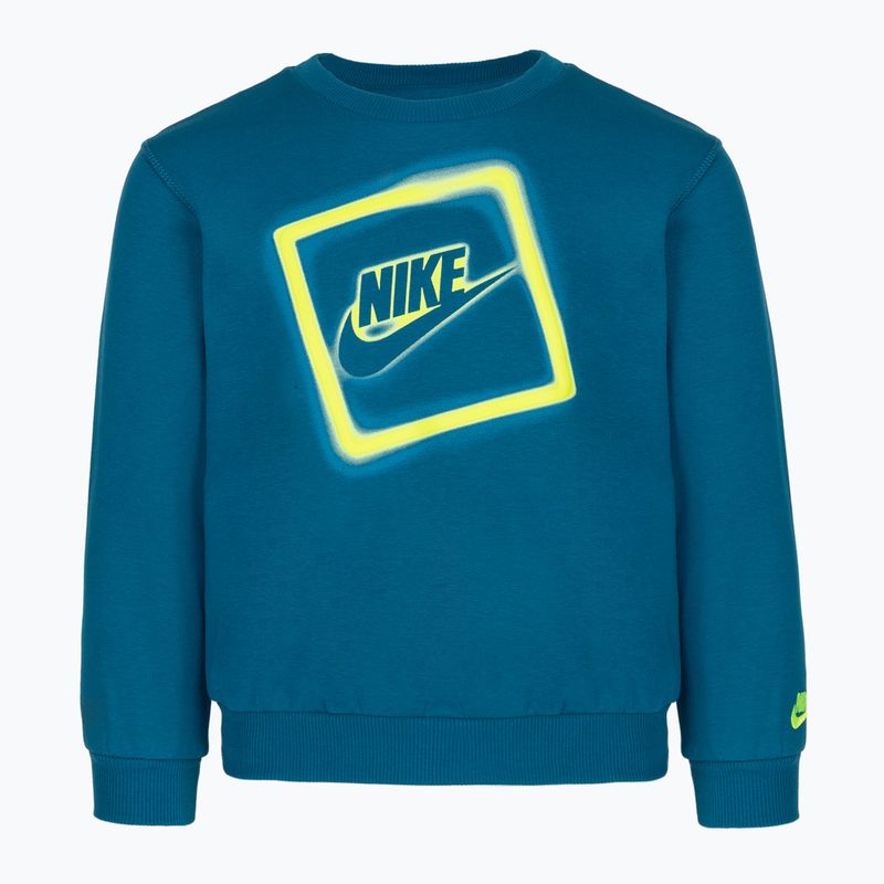 Tuta per bambini Nike Sportswear Get With Me Lightweight Fleece green abyss 3