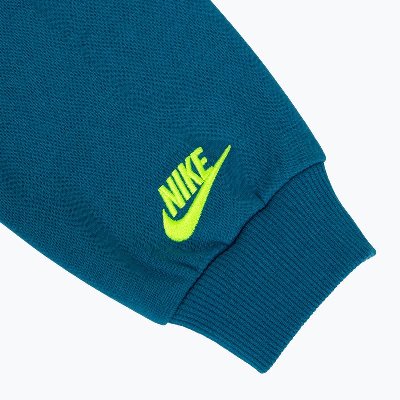 Tuta per bambini Nike Sportswear Get With Me Lightweight Fleece green abyss 7