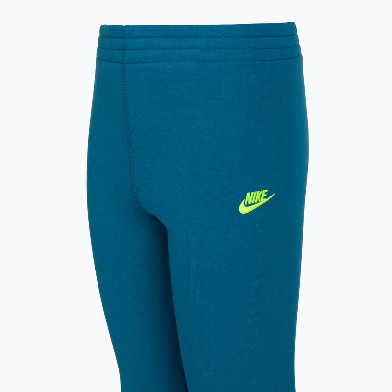 Tuta per bambini Nike Sportswear Get With Me Lightweight Fleece green abyss 10