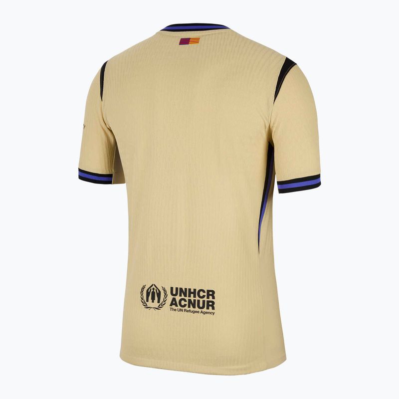 Maglia da calcio uomo Nike FC Barcelona 2025/26 Match Away Team Gold/Team Gold/Persian Violet/Black 7