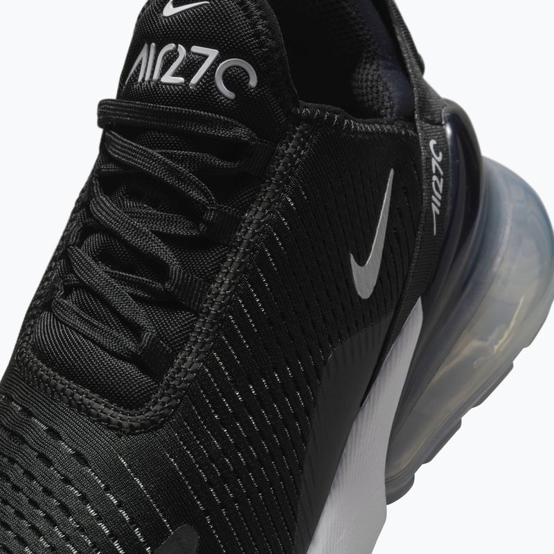 Scarpe donna Nike Air Max 270 black/white/metallic silver 8