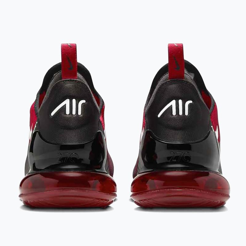 Uomo Nike Air Max 270 palestra rosso / bianco / nero scarpe 4