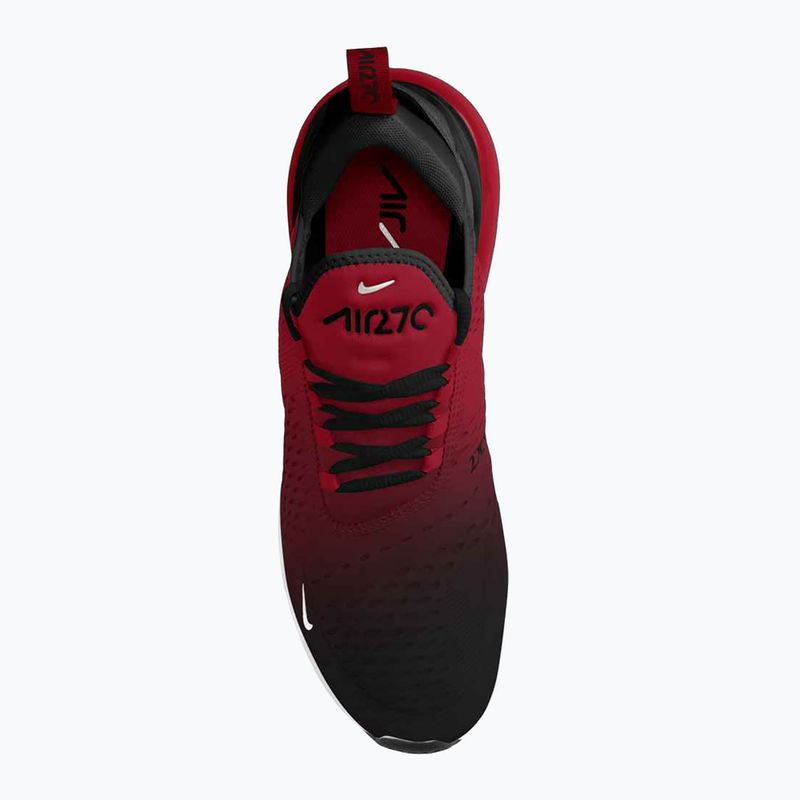 Uomo Nike Air Max 270 palestra rosso / bianco / nero scarpe 6
