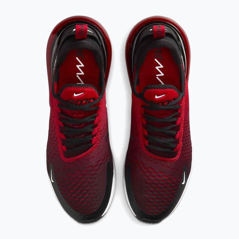 Uomo Nike Air Max 270 palestra rosso / bianco / nero scarpe 7
