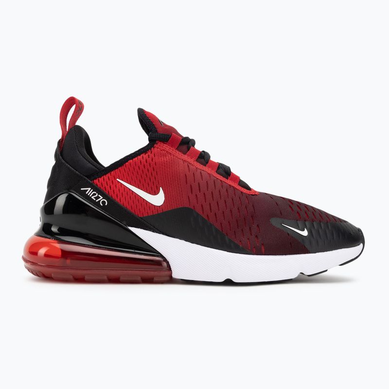 Uomo Nike Air Max 270 palestra rosso / bianco / nero scarpe 2
