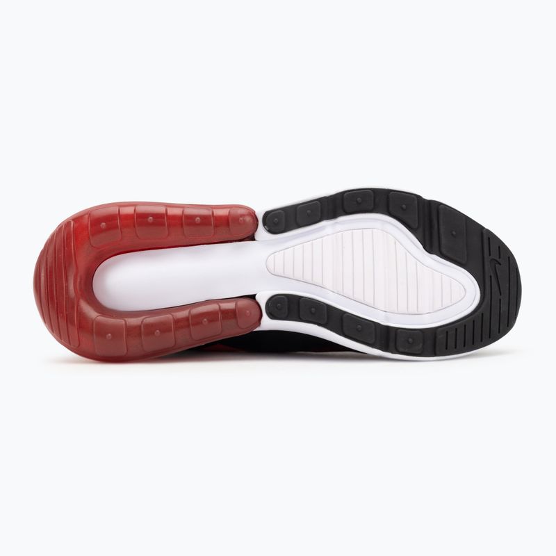 Uomo Nike Air Max 270 palestra rosso / bianco / nero scarpe 4