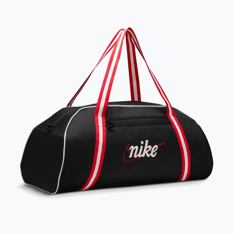 Borsa da palestra donna Nike Gym Club Retro 24 l black/university red/sail 2