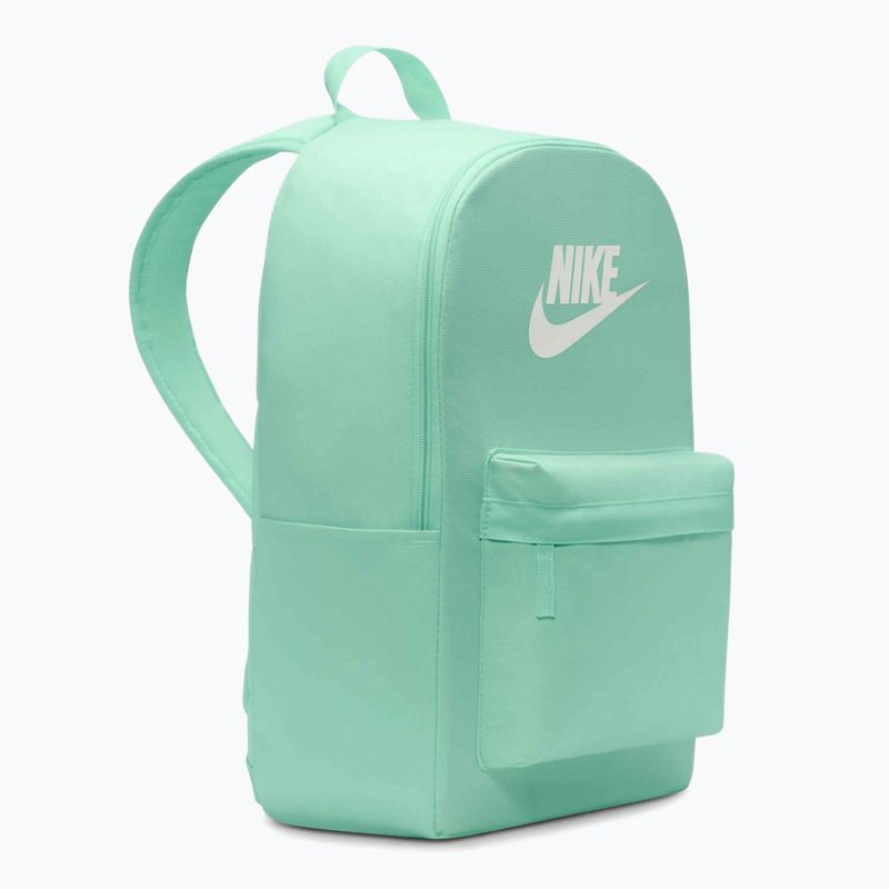 Zaino Nike Heritage 25 l in schiuma di menta/schiuma di menta/bianco scheletrico 2
