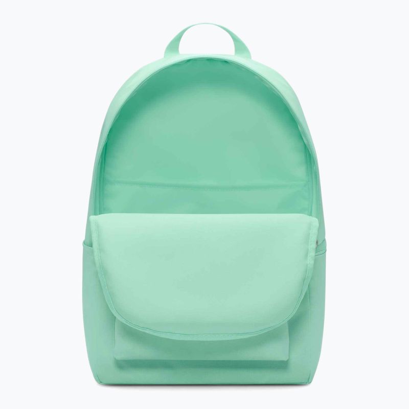 Zaino Nike Heritage 25 l in schiuma di menta/schiuma di menta/bianco scheletrico 4