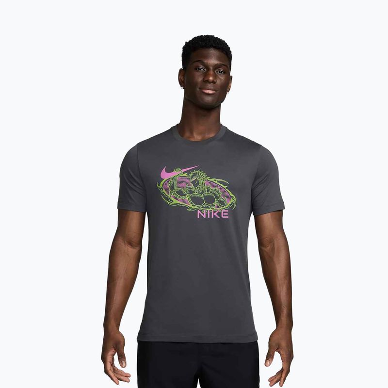 Maglietta da allenamento da uomo Nike Training antracite