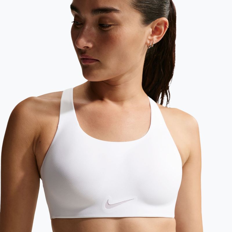 Reggiseno sportivo Nike Rival Ultrahigh Support white 2