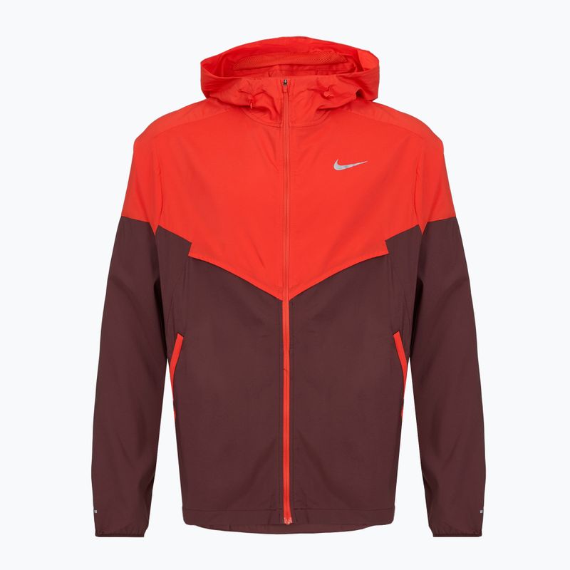 Giacca da running Nike Impossibly Light Windrunner da uomo, colore cremisi chiaro/bordeaux, cotta 8