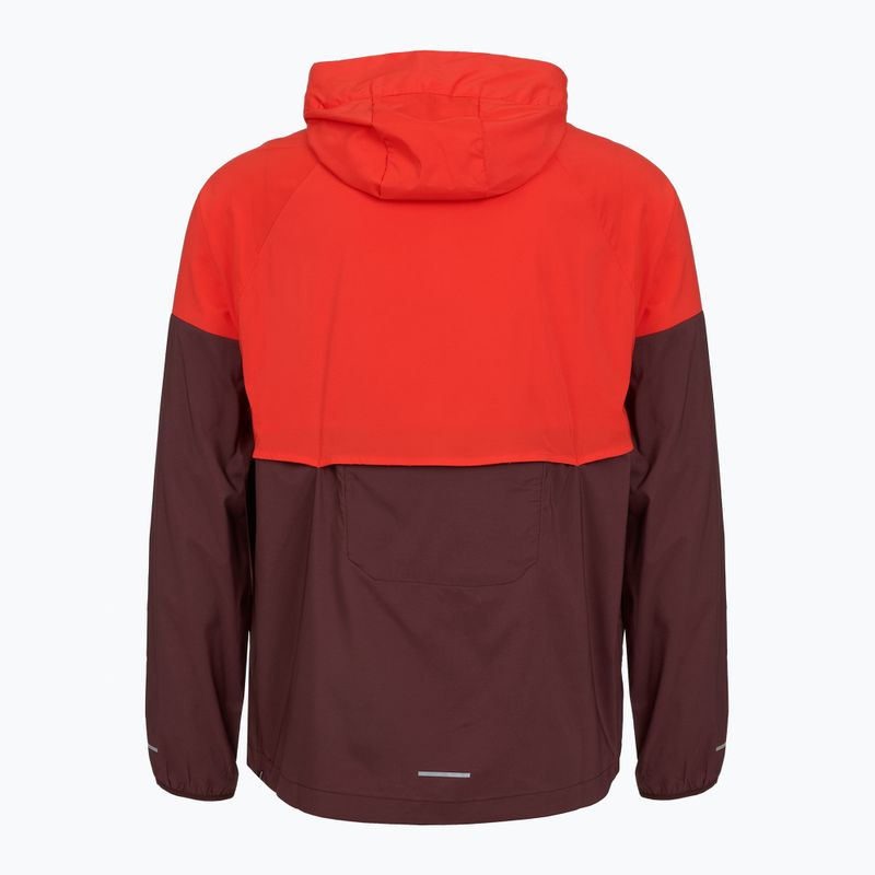 Giacca da running Nike Impossibly Light Windrunner da uomo, colore cremisi chiaro/bordeaux, cotta 9