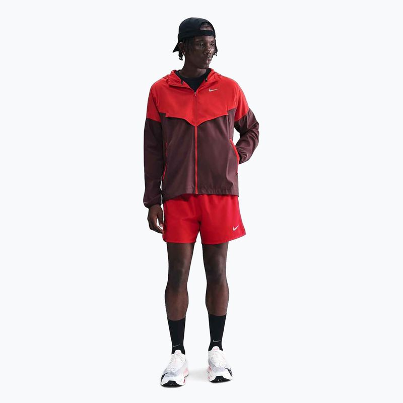 Giacca da running Nike Impossibly Light Windrunner da uomo, colore cremisi chiaro/bordeaux, cotta 2