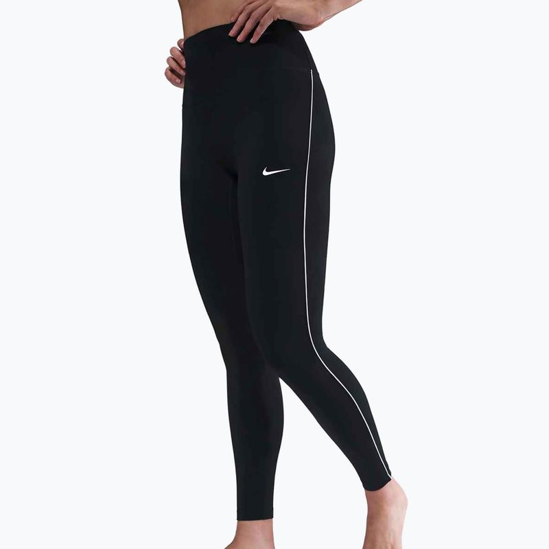 Leggings donna Nike One High-Waisted black/white