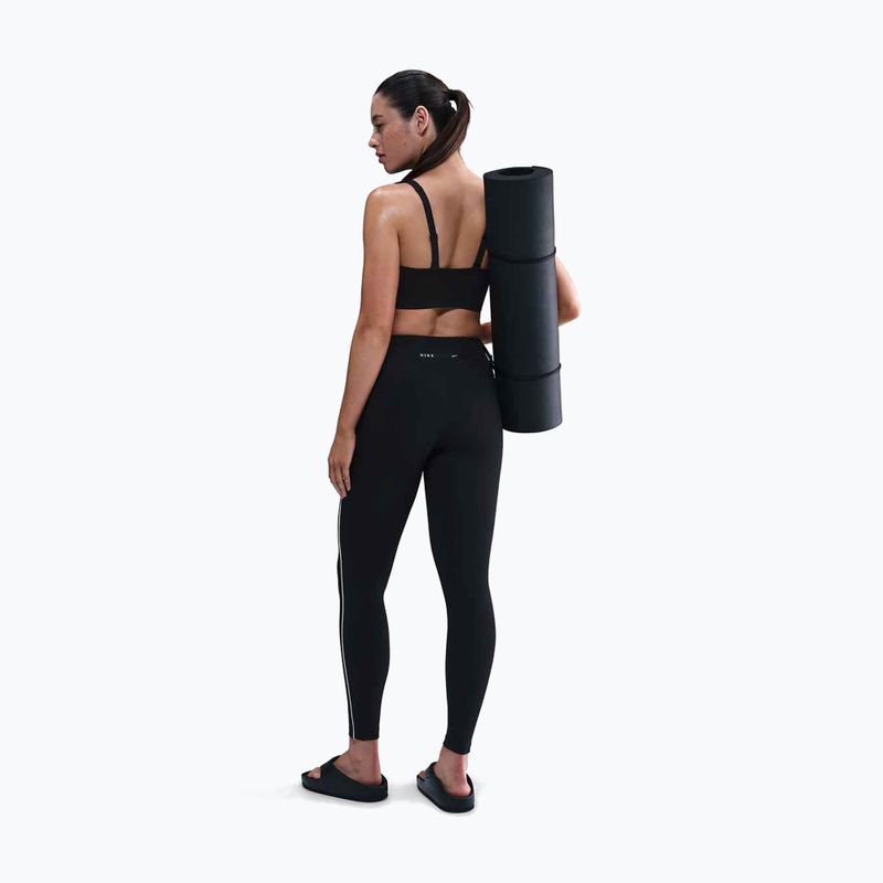 Leggings donna Nike One High-Waisted black/white 3