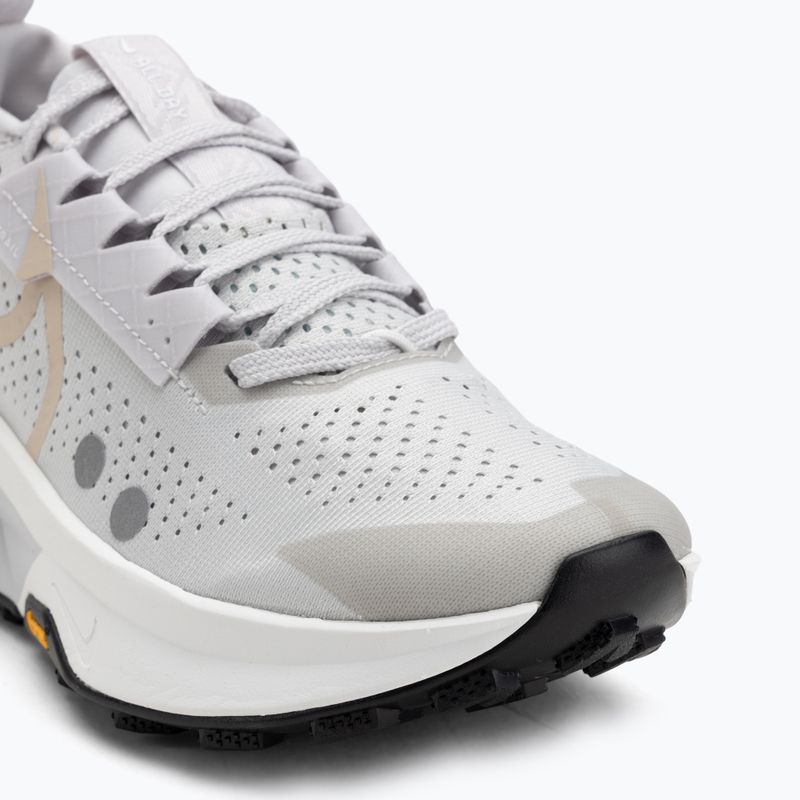 Nike Zegama 2 scarpe da corsa da donna vasto grigio/sanddrift/summit bianco/nero 7