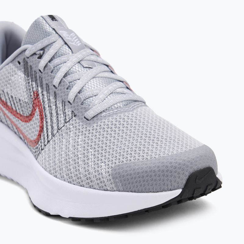 Uomo Nike Run Defy scarpe da corsa lupo grigio / brillante cremisi / nero / bianco 7