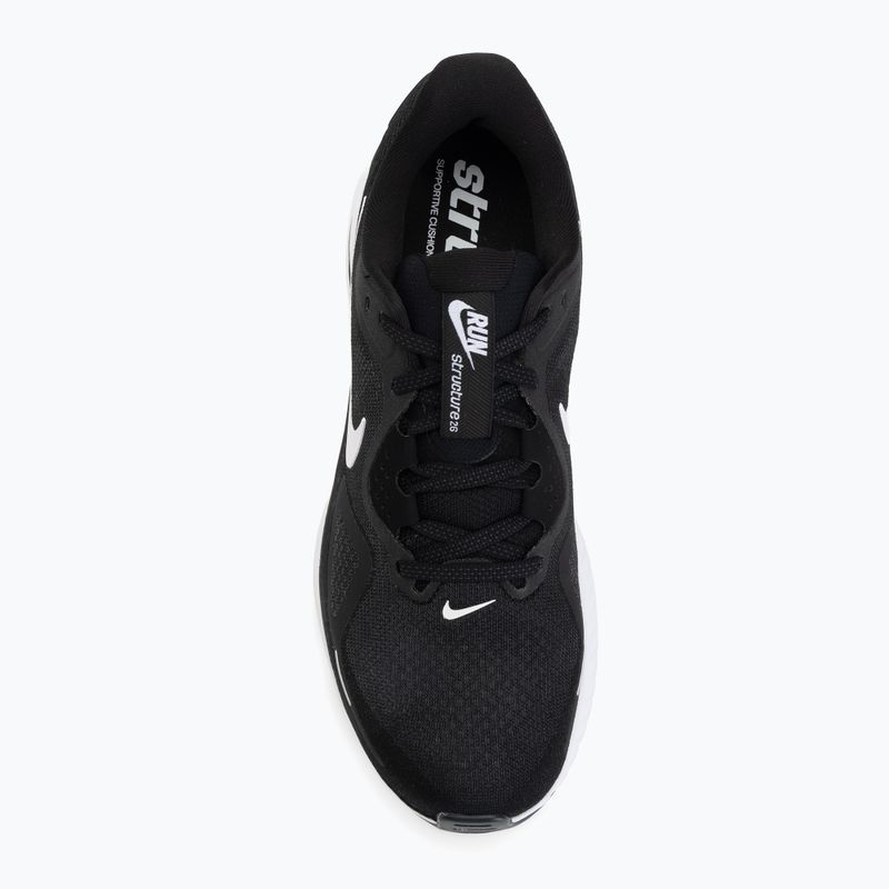 Buty do biegania męskie Nike Structure 26 black/cool grey/metallic silver/white 5